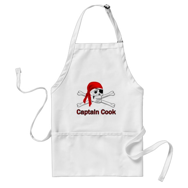 Pirate Captain Cook Apron (Front)