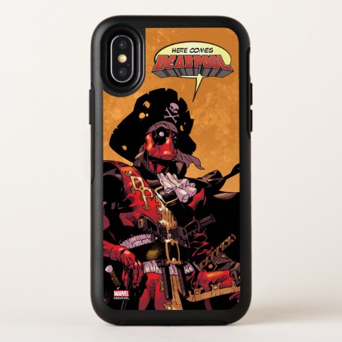 Pirate Captain Deadpool OtterBox Symmetry iPhone X Case