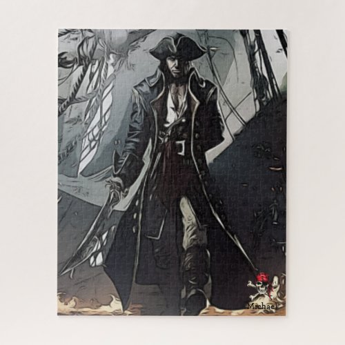 Pirate Captain Jigsaw Puzzle