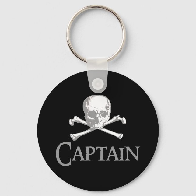 Pirate Captain Keychain (Front)