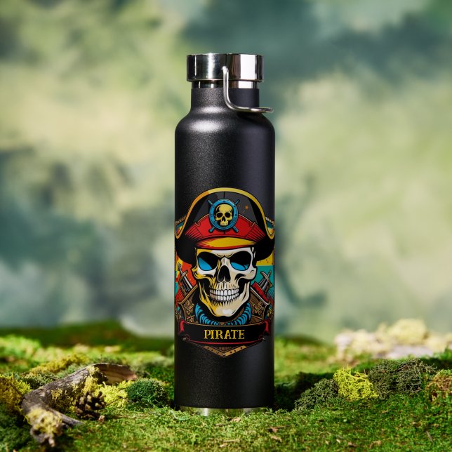 Pirate Captain Water Bottle (Outdoor)