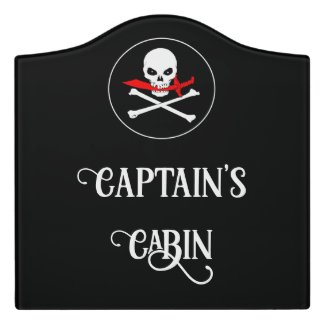 Pirate Captain's Cabin Door