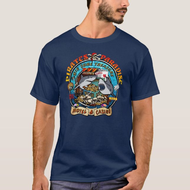 Pirate Casino T-Shirt (Front)