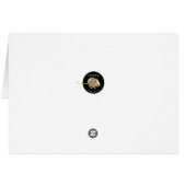 Pirate Cat Blank Card (Back Horizontal)