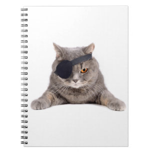 Pirate Cat Notebook