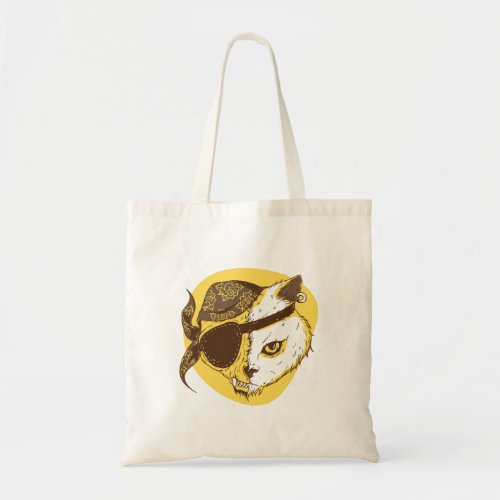 Pirate Cat Tote Bag