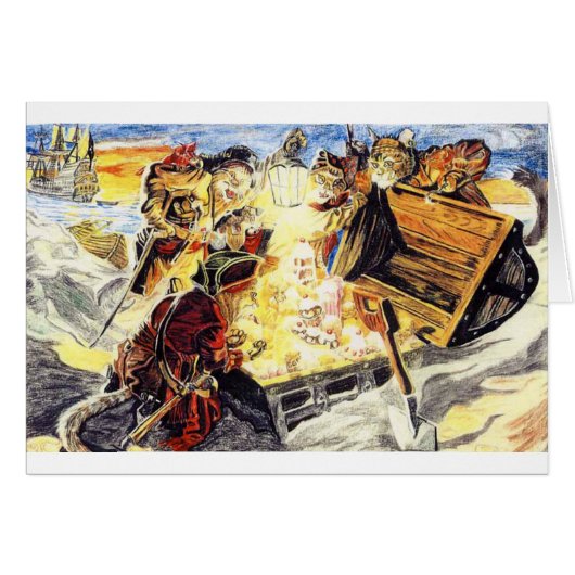 Pirate Cats Cards (Front Horizontal)