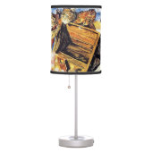 Pirate Cats Find The Loot Table Lamp (Right)