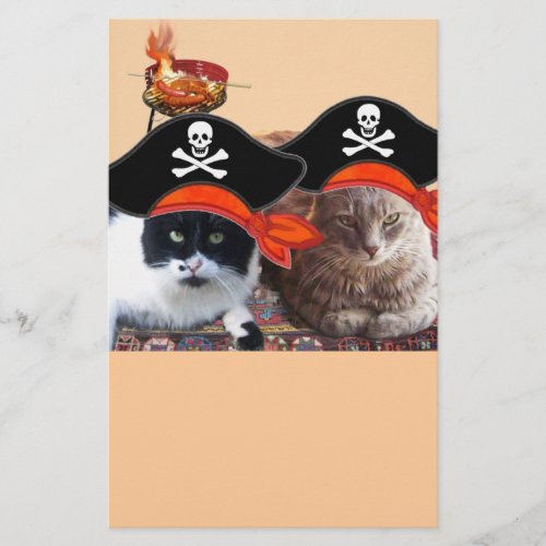 PIRATE CATS Talk like a Pirate Day Stationery