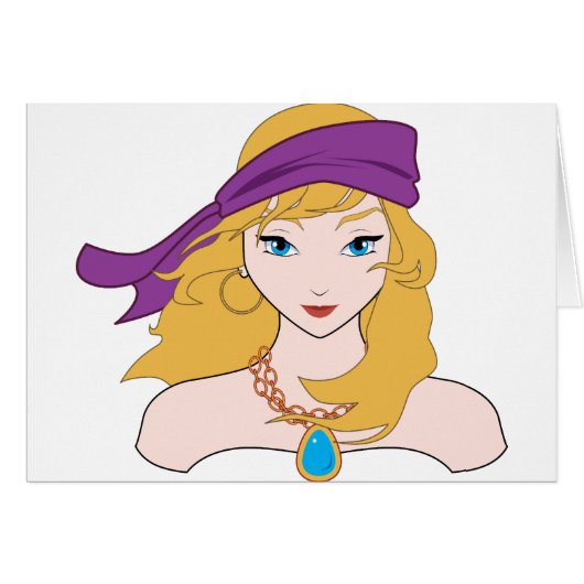 Pirate Chicks ROCK! Cards (Front Horizontal)