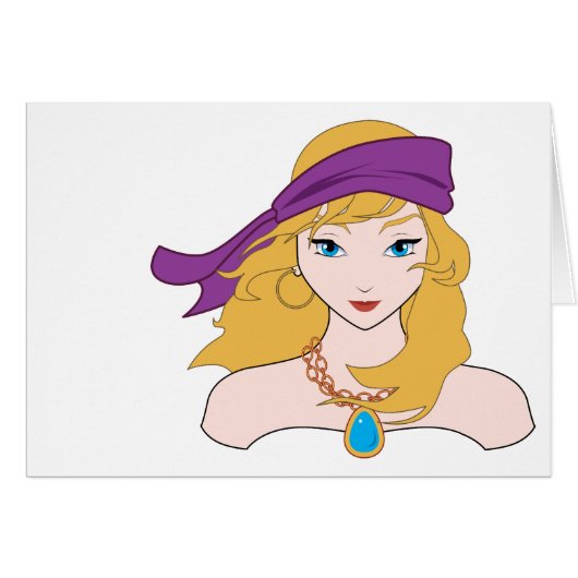Pirate Chicks ROCK! Cards (Front Horizontal)