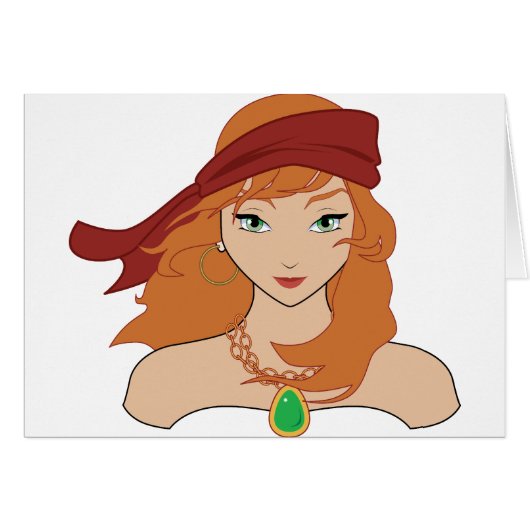 Pirate Chicks ROCK! Cards (Front Horizontal)