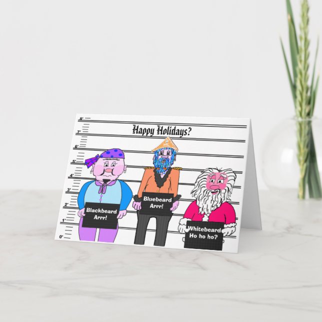 Pirate - Christmas card (Front)