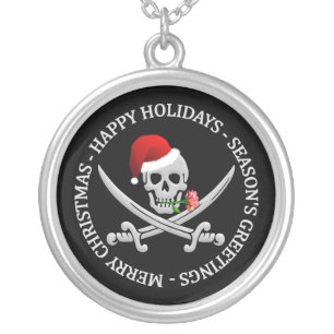 Pirate Christmas necklace