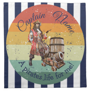 Pirate Cloth Napkin