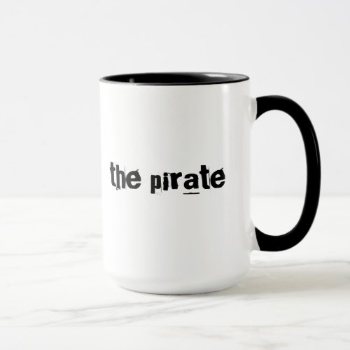 Pirate cool gift mug