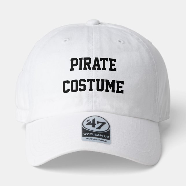 Pirate Costume 47 Brand Hat (Front)