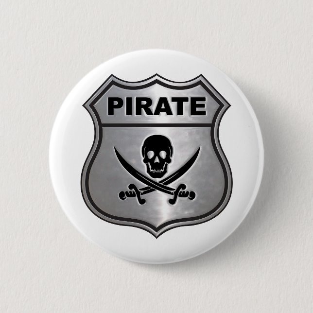 Pirate Crest Button (Front)