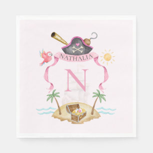 Pirate Crest Napkins