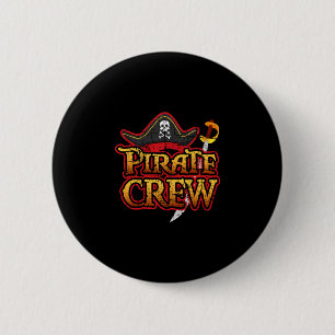 Pirate crew family matching pirates cruise night button