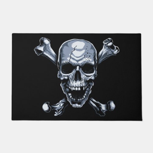 Pirate Cross Bones Doormat