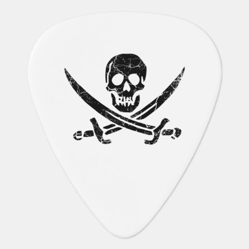 Pirate Cross Guitar Pick