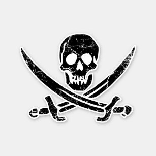 Pittsburgh Pirates Raise The Jolly Roger Slogan - 4x4 Die Cut Decal at  Sticker Shoppe