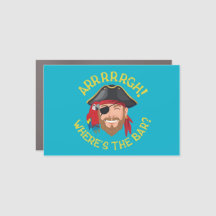 Pirate Cruise Ship Door Marker