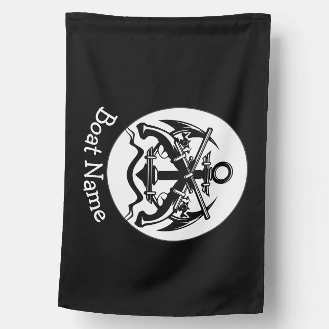 Pirate Custom flag (Front)