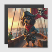 Pirate Dachshund (Front/Back)