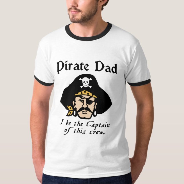 Pirate Dad T-shirt (Front)