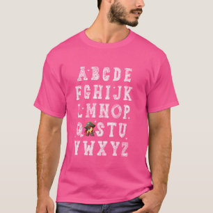 Pirate Day Abc's, R Pirate Bandana, and Eyepatch H T-Shirt