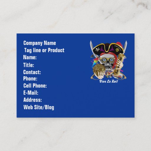 Customizable Pirate Days Dual Logo Bicentennial  Pls View Notes Business Card
