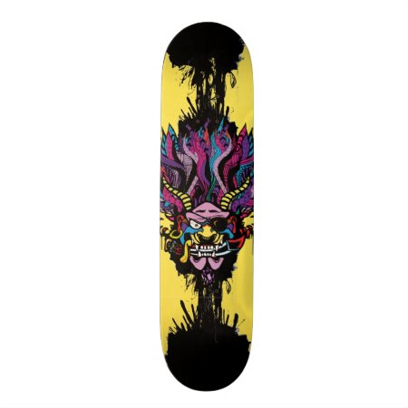 Pirate Demon Warlord Skateboard