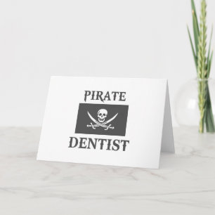 Pirate Dentist Card