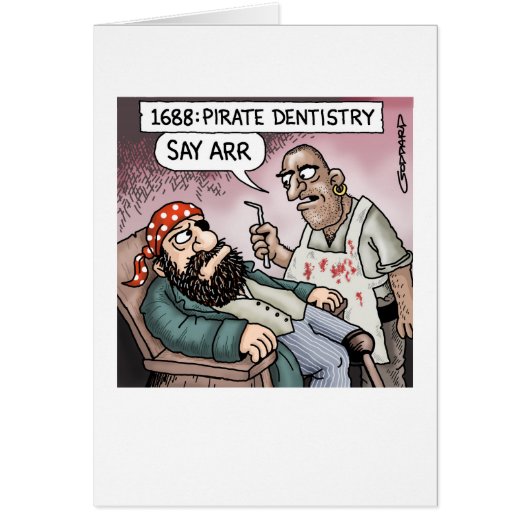 Pirate Dentistry Cards (Front)