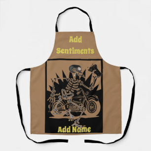 Pirate Design edit & add text, Apron