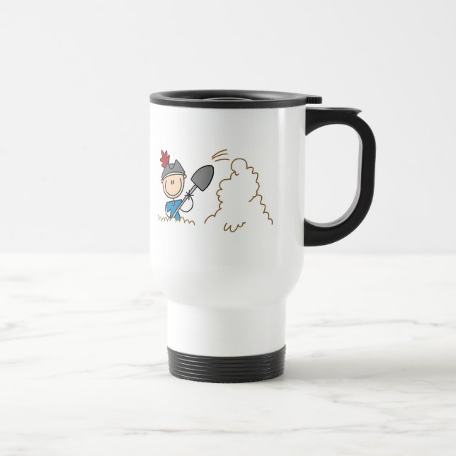 Pirate Digging For Treasure Mug (Right)