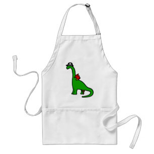 Pirate Dinosaur - Brachiosaurus Adult Apron