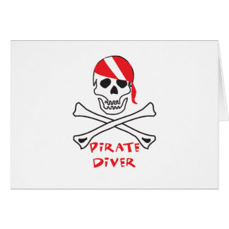 Pirate Diver Cards