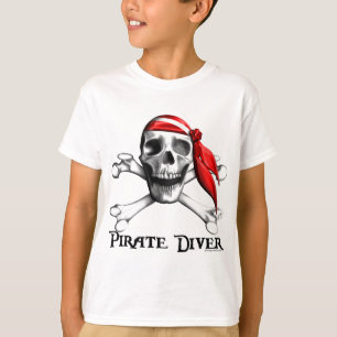 Pirate Diver Kids T-shirt