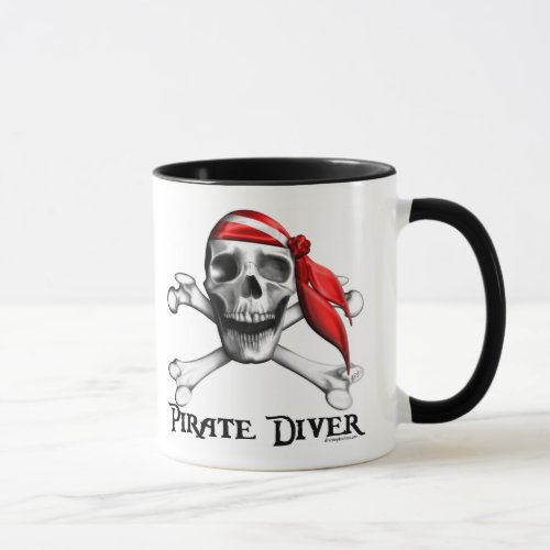 Pirate Diver Mug