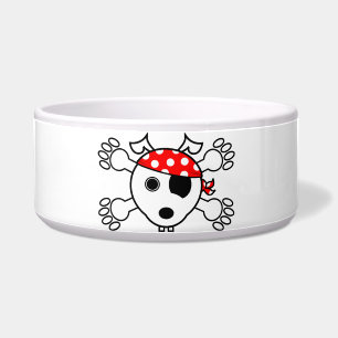 Pirate Dog Bowl