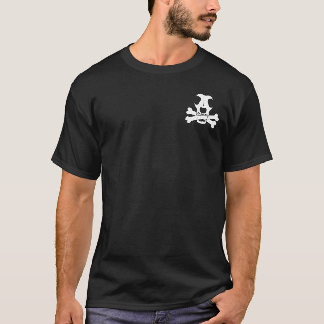 Pirate Dog Logo T-Shirt (Front)