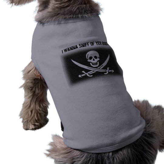 pirate dog t shirt