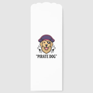 Pirate Dog Vintage Engraving Shirt Design_1 Bookmarks