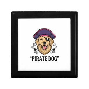 Pirate Dog Vintage Engraving Shirt Design_1 Gift Box
