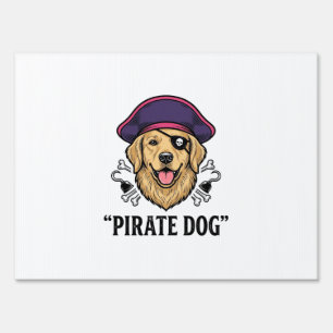 Pirate Dog Vintage Engraving Shirt Design_1 Sign