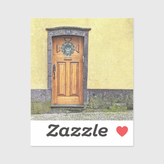 Pirate Door Sticker (Sheet)