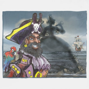Pirate Dream Fleece Blanket